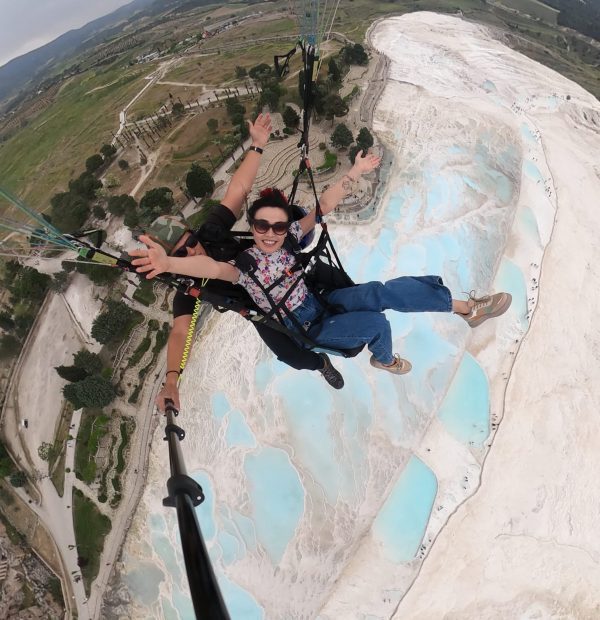 Paragliding in Pamukkale