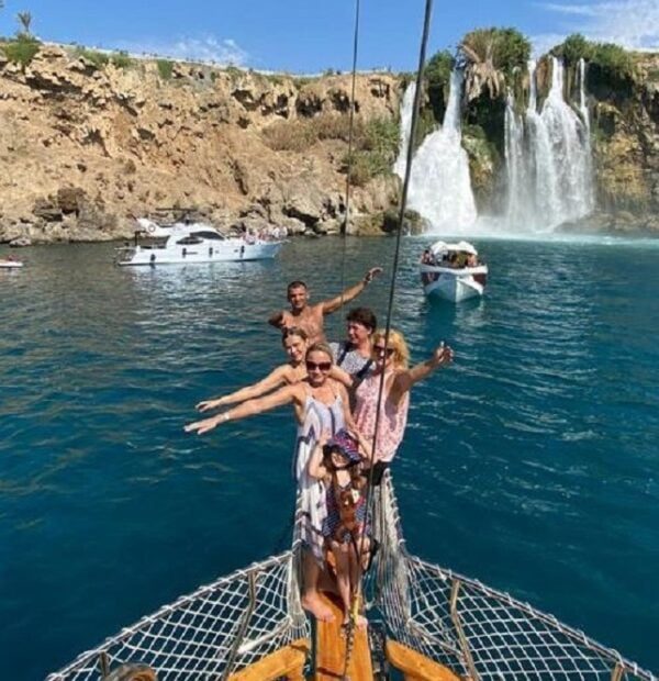 Antalya Boat Tour to Waterfalls